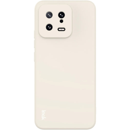 For Xiaomi 13 5G IMAK UC-4 Series Straight Edge TPU Soft Phone Case(White) by imak