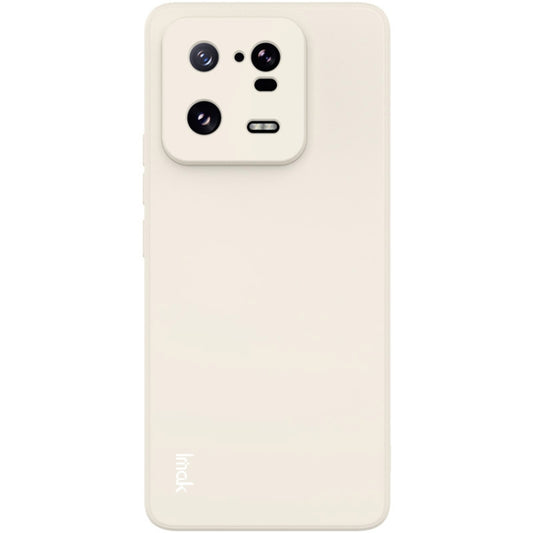 For Xiaomi 13 Pro 5G IMAK UC-4 Series Straight Edge TPU Soft Phone Case(White) by imak