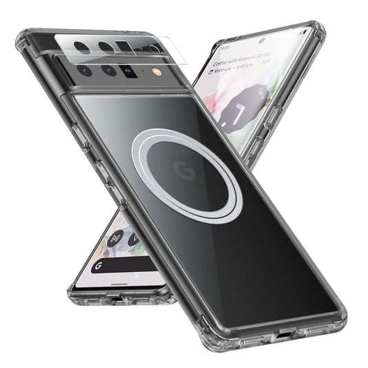 For Google Pixel 6 Pro Transparent Frosted MagSafe Phone Case by buy2fix