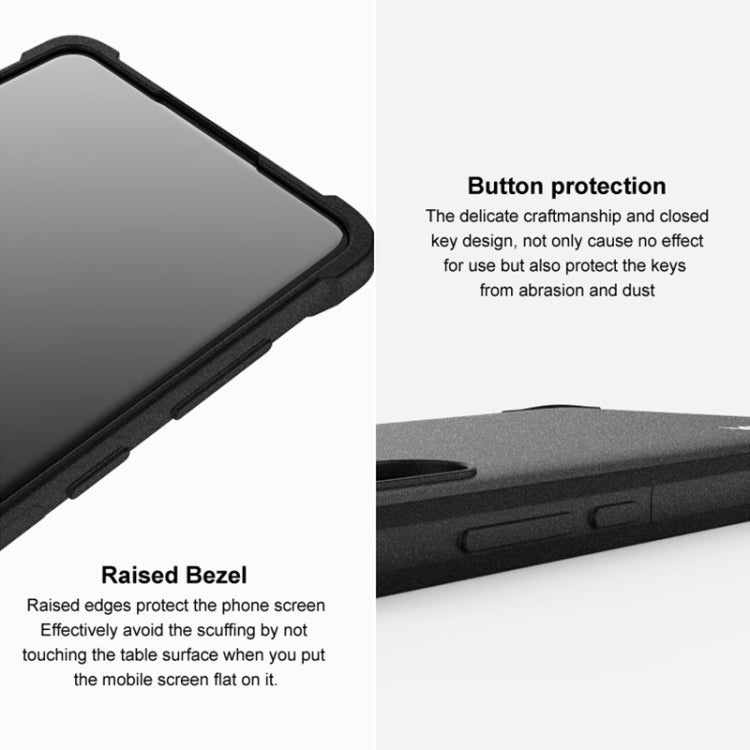 For Xiaomi 13 5G imak Shockproof Airbag TPU Phone Case(Matte Black) - 13 Cases by imak | Online Shopping UK | buy2fix