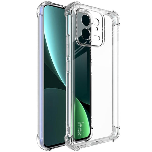 For Xiaomi 13 5G imak Shockproof Airbag TPU Phone Case(Transparent) - 13 Cases by imak | Online Shopping UK | buy2fix