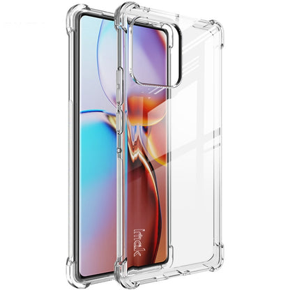 For Motorola Moto X40 5G imak Shockproof Airbag TPU Phone Case(Transparent) - Motorola Cases by imak | Online Shopping UK | buy2fix