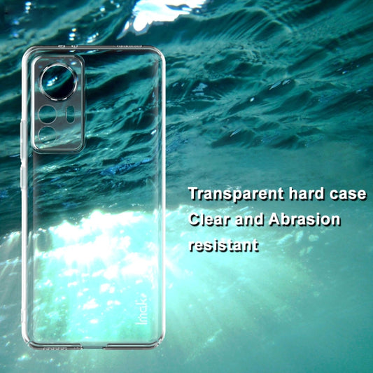 For Xiaomi 12T 5G/Redmi K50 Ultra 5G imak Wing II Pro Series Wear-resisting Crystal Phone Case(Transparent) by imak