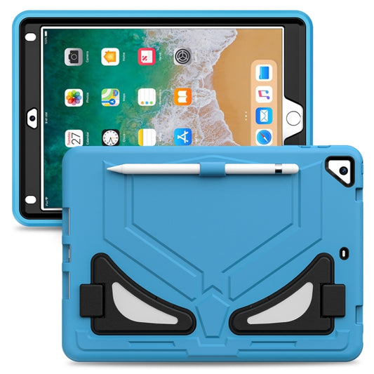 For iPad 9.7 2018/2017 / Pro 9.7 2016 / Air 2 Silicone + PC Shockproof Protective Tablet Case(Light Blue+Black) - iPad 9.7 (2018) & (2017) Cases by buy2fix | Online Shopping UK | buy2fix