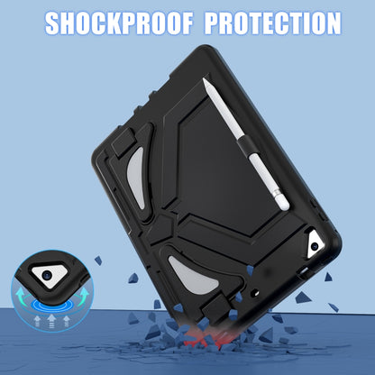 For iPad 9.7 2018/2017 / Pro 9.7 2016 / Air 2 Silicone + PC Shockproof Protective Tablet Case(Black) - iPad 9.7 (2018) & (2017) Cases by buy2fix | Online Shopping UK | buy2fix