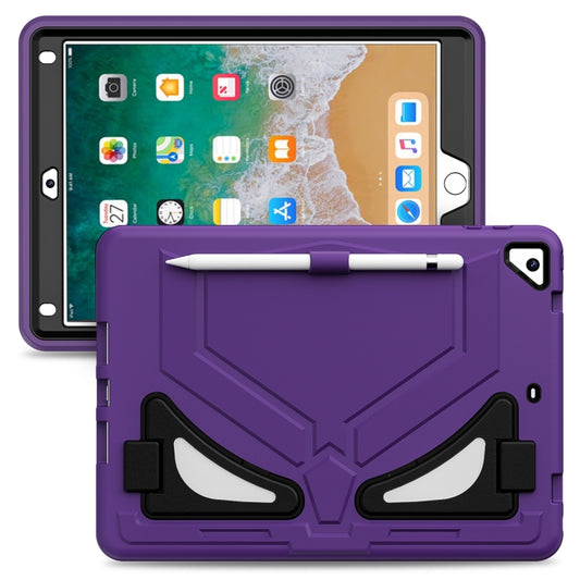For iPad 9.7 2018/2017 / Pro 9.7 2016 / Air 2 Silicone + PC Shockproof Protective Tablet Case(Purple+Black) - iPad 9.7 (2018) & (2017) Cases by buy2fix | Online Shopping UK | buy2fix