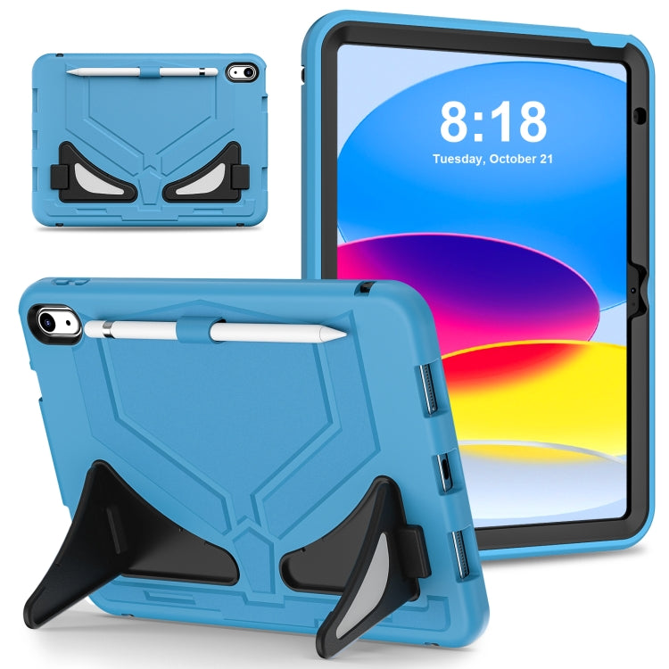 For iPad 2025 / 2022 Silicone + PC Shockproof Protective Tablet Case(Light Blue+Black) - iPad 2025 / 2022 Cases by buy2fix | Online Shopping UK | buy2fix