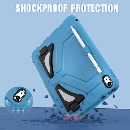 For iPad 2025 / 2022 Silicone + PC Shockproof Protective Tablet Case(Light Blue+Black) - iPad 2025 / 2022 Cases by buy2fix | Online Shopping UK | buy2fix