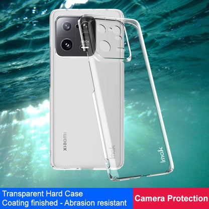 For Xiaomi 13 Pro 5G 8.38mm Ceramic Version imak Wing II Pro Series Wear-resisting Crystal Phone Protective Case(Transparent) - 13 Pro Cases by imak | Online Shopping UK | buy2fix