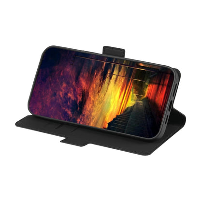 For OnePlus 11 Twill Texture Side Button Leather Phone Case(Black) by buy2fix