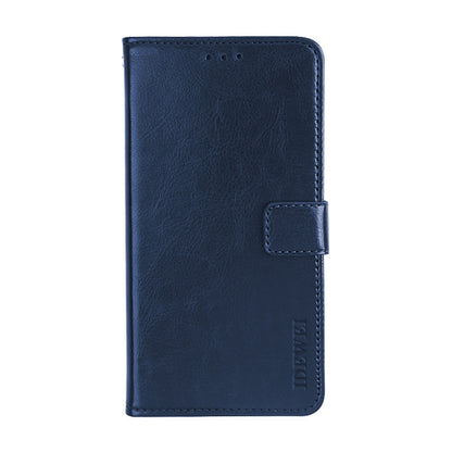 For Blackview A80 Pro idewei Crazy Horse Texture Horizontal Flip Leather Case with Holder & Card Slots & Wallet(Dark Blue) - More Brand by idewei | Online Shopping UK | buy2fix