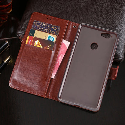 For Blackview R7 idewei Crazy Horse Texture Horizontal Flip Leather Case with Holder & Card Slots & Wallet(Sky Blue) - More Brand by idewei | Online Shopping UK | buy2fix