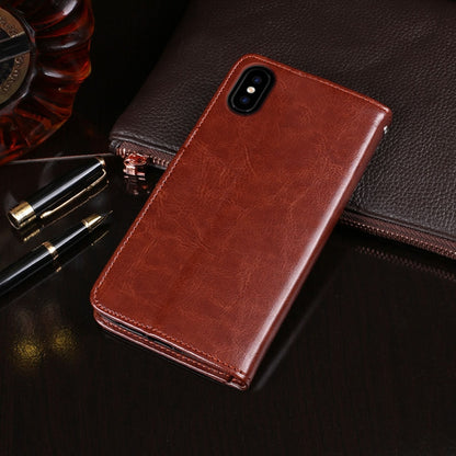 For Doogee X55 idewei  Crazy Horse Texture Horizontal Flip Leather Case with Holder & Card Slots & Wallet(Rose Red) - More Brand by idewei | Online Shopping UK | buy2fix
