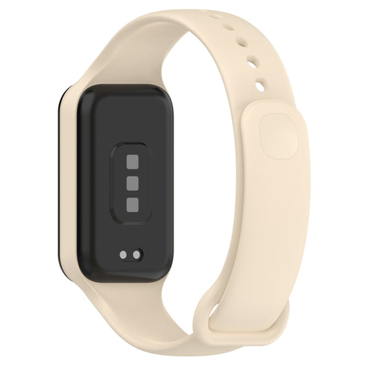 For Redmi Band 2 Solid Color Silicone Integrated Watch Band(Dream White) by buy2fix