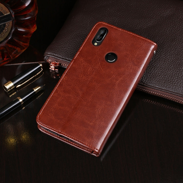 For Oukitel C16 Pro idewei Crazy Horse Texture Horizontal Flip Leather Case with Holder & Card Slots & Wallet(Black) - More Brand by idewei | Online Shopping UK | buy2fix