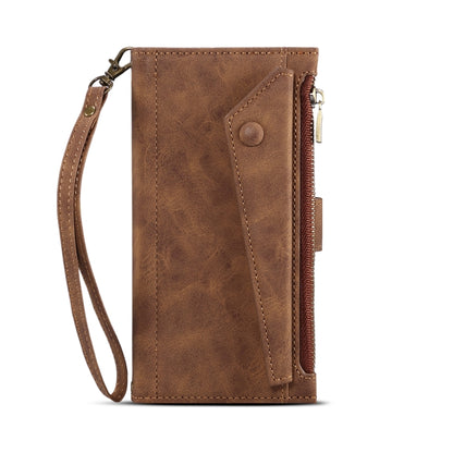 For Samsung Galaxy A14 5G ESEBLE Retro Frosted RFID Flip Leather Phone Case(Brown) - Galaxy Phone Cases by ESEBLE | Online Shopping UK | buy2fix