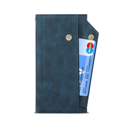 For Samsung Galaxy A14 5G ESEBLE Retro Frosted RFID Flip Leather Phone Case(Dark Green) - Galaxy Phone Cases by ESEBLE | Online Shopping UK | buy2fix