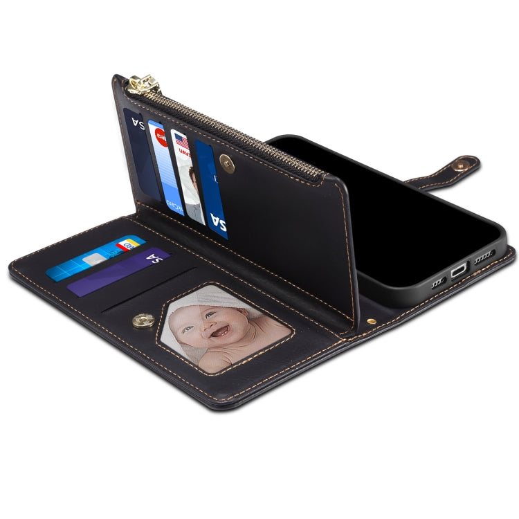 For Samsung Galaxy A54 5G ESEBLE Star Series Lanyard Zipper Wallet RFID Leather Case(Black) - Galaxy Phone Cases by ESEBLE | Online Shopping UK | buy2fix