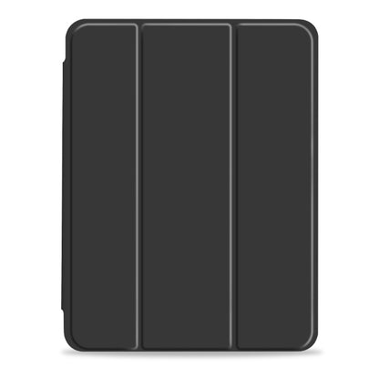 For iPad Pro 11 2022 / 2021 / 2020 3-fold Shockproof Smart Leather Tablet Case(Black) - iPad Pro 11 (2022/2021) Cases by buy2fix | Online Shopping UK | buy2fix