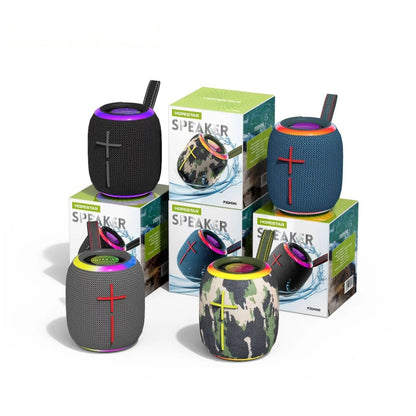 HOPESTAR P35 mini 10W Outdoor IPX7 Waterproof TWS Bluetooth Speaker(Blue) - Waterproof Speaker by HOPESTAR | Online Shopping UK | buy2fix