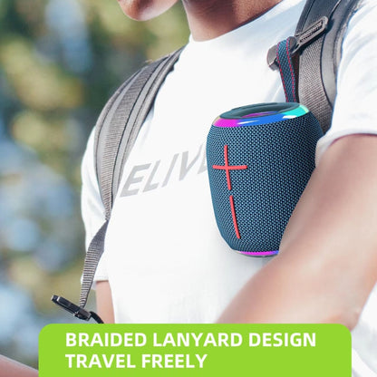 HOPESTAR P35 mini 10W Outdoor IPX7 Waterproof TWS Bluetooth Speaker(Grey) - Waterproof Speaker by HOPESTAR | Online Shopping UK | buy2fix