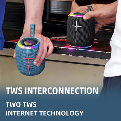 HOPESTAR P35 mini 10W Outdoor IPX7 Waterproof TWS Bluetooth Speaker(Black) - Waterproof Speaker by HOPESTAR | Online Shopping UK | buy2fix