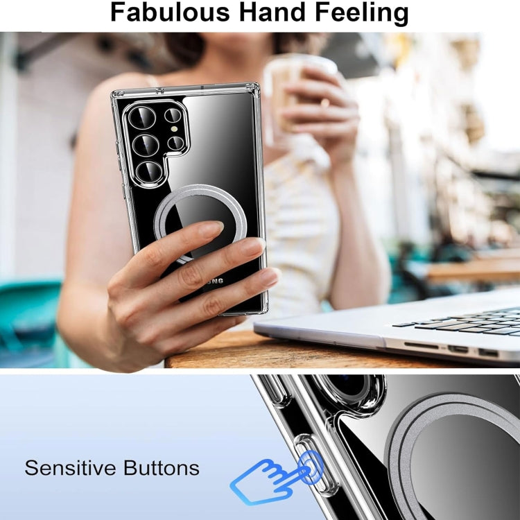 For Samsung Galaxy S25 Ultra 5G Transparent Frosted MagSafe Phone Case by buy2fix