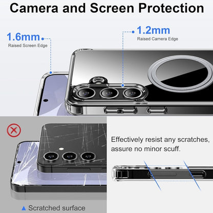 For Samsung Galaxy S25+ 5G Transparent Frosted MagSafe Phone Case by buy2fix