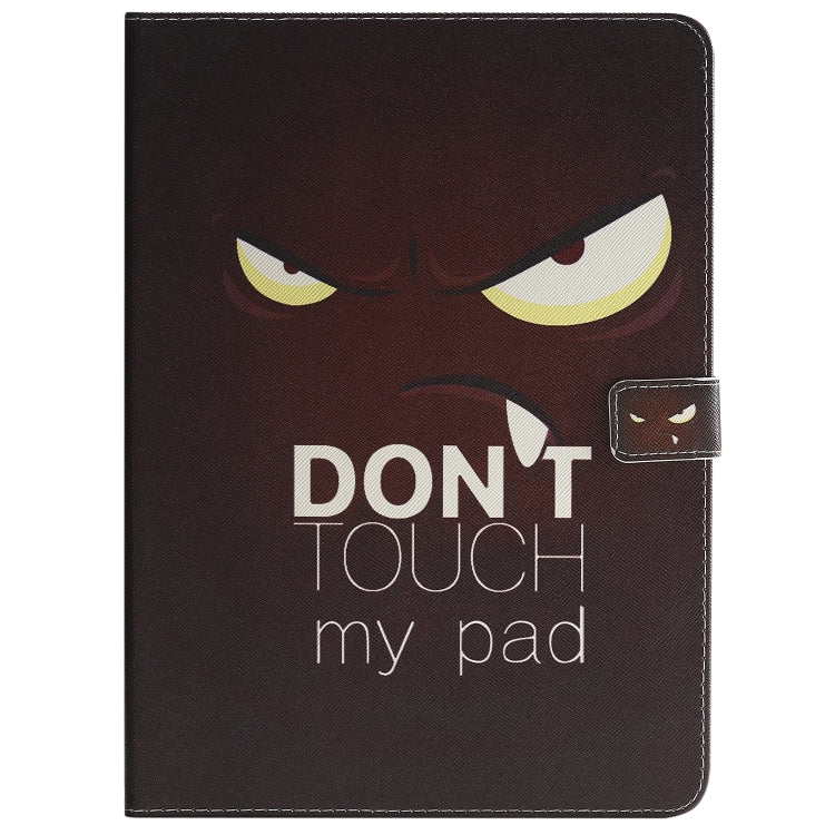 For iPad Pro 11 (2020) Colored Drawing Horizontal Flip Leather Tablet Case with Holder & Card Slot & Wallet(Eye) - iPad Pro 11 (2020) Cases by buy2fix | Online Shopping UK | buy2fix
