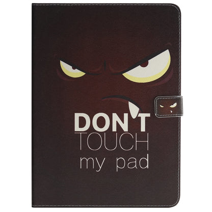For iPad Pro 11 (2020) Colored Drawing Horizontal Flip Leather Tablet Case with Holder & Card Slot & Wallet(Eye) - iPad Pro 11 (2020) Cases by buy2fix | Online Shopping UK | buy2fix