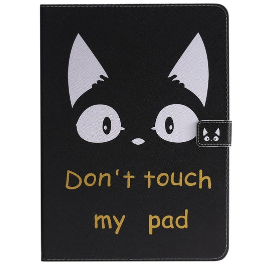 For iPad Pro 11 (2020) Colored Drawing Horizontal Flip Leather Tablet Case with Holder & Card Slot & Wallet(Cat Ears) - iPad Pro 11 (2020) Cases by buy2fix | Online Shopping UK | buy2fix