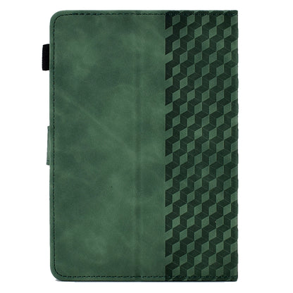 For 10.0 inch Universal Tablet Rhombus Embossed Leather Case(Green) - 10 - 11 inch by buy2fix | Online Shopping UK | buy2fix