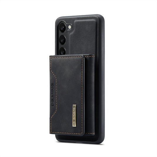 For Samsung Galaxy S23 5G DG.MING M2 Series 3-Fold Multi Card Bag + Phone Case(Black) by DG.MING