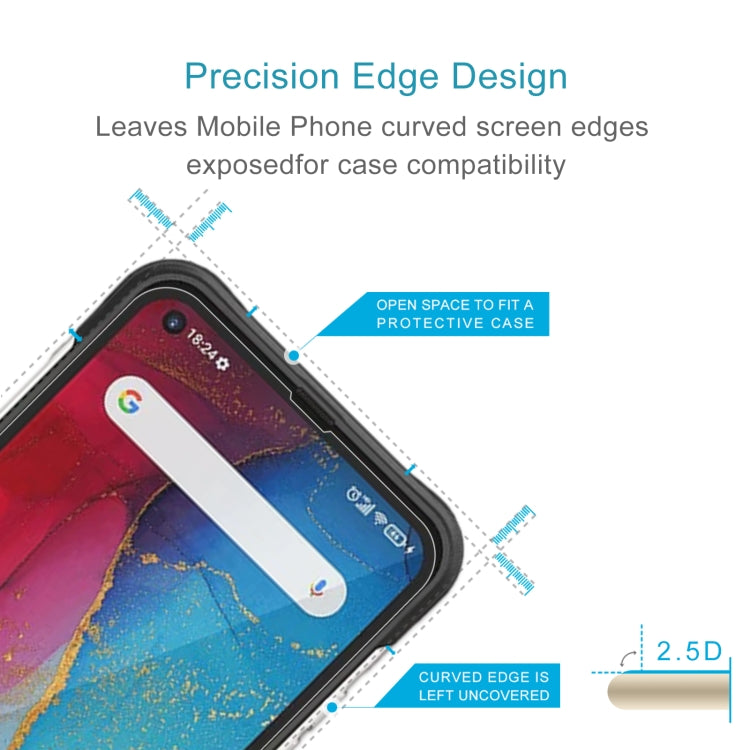 For Unihertz TickTock-S 10pcs 0.26mm 9H 2.5D Tempered Glass Film by buy2fix