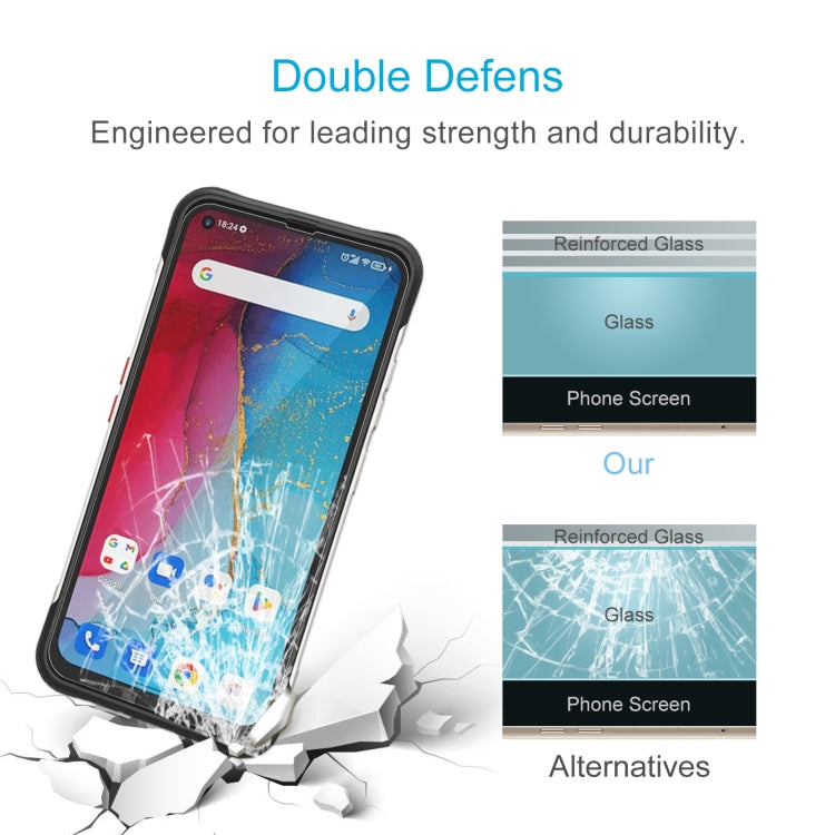 For Unihertz TickTock-S 10pcs 0.26mm 9H 2.5D Tempered Glass Film by buy2fix