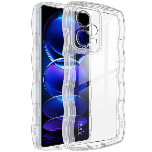 For Xiaomi Redmi Note 12 Pro 5G China/Indian IMAK UX-8 Series TPU Phone Case(Transparent) - Xiaomi Cases by imak | Online Shopping UK | buy2fix