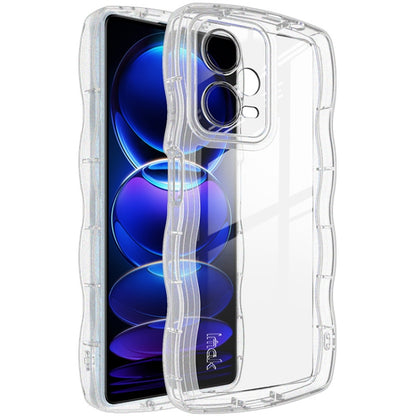 IMAK UX-8 Series TPU Phone Case For Xiaomi Redmi Note 12 Pro+ 5G China/Indian (Transparent) - Xiaomi Cases by imak | Online Shopping UK | buy2fix