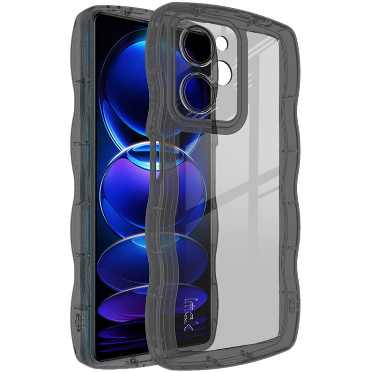 For Xiaomi Redmi Note 12 Pro Speed 5G/Poco X5 Pro 5G IMAK UX-8 Series TPU Phone Case(Transparent Black) - Xiaomi Cases by imak | Online Shopping UK | buy2fix