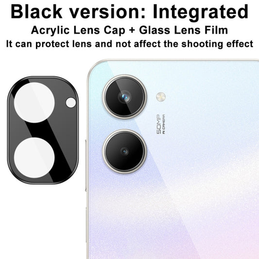 For Realme 10 4G Global imak High Definition Integrated Glass Lens Film Black Version by imak