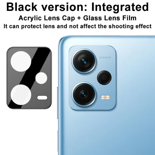 For Xiaomi Redmi Note 12 Pro+ 5G India imak High Definition Integrated Glass Lens Film Black Version by imak