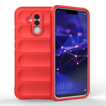 For Huawei Mate 20 Lite Magic Shield TPU + Flannel Phone Case(Red) - Huawei Cases by buy2fix | Online Shopping UK | buy2fix