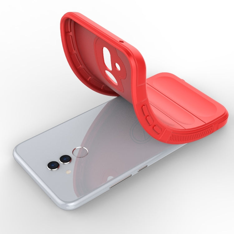 For Huawei Mate 20 Lite Magic Shield TPU + Flannel Phone Case(White) - Huawei Cases by buy2fix | Online Shopping UK | buy2fix