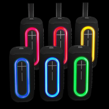 HOPESTAR P60 IPX6 Waterproof 10W 66mm Outdoor Bluetooth Speaker(Black) - Waterproof Speaker by HOPESTAR | Online Shopping UK | buy2fix