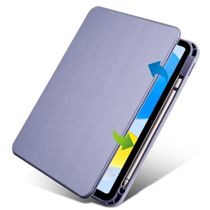 For iPad 2025 / 2022 Acrylic 360 Degree Rotation Holder Tablet Leather Case(Lavender Purple) - iPad 2025 / 2022 Cases by buy2fix | Online Shopping UK | buy2fix