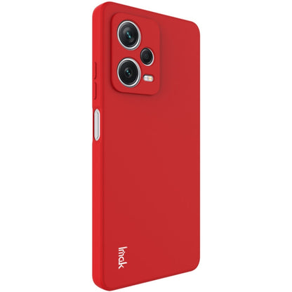 For Xiaomi Redmi Note 12 Pro+ 5G China / India IMAK UC-4 Series Straight Edge TPU Soft Phone Case(Red) - Xiaomi Cases by imak | Online Shopping UK | buy2fix