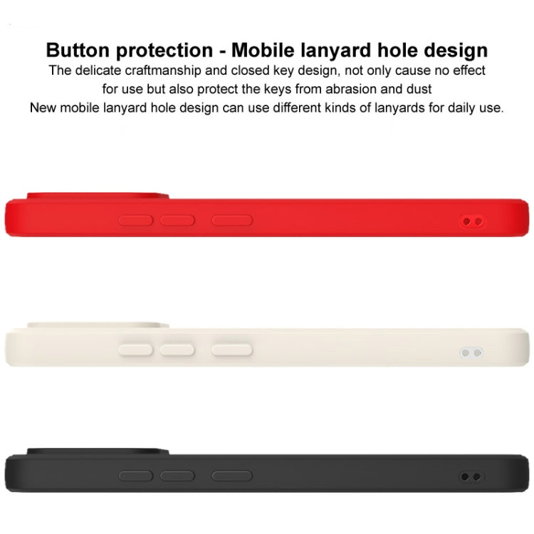 For Xiaomi Redmi Note 12 Pro+ 5G China / India IMAK UC-4 Series Straight Edge TPU Soft Phone Case(White) - Xiaomi Cases by imak | Online Shopping UK | buy2fix