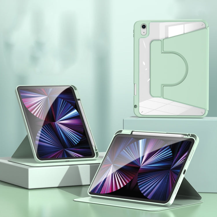 2 in 1 Acrylic Split Rotating Leather Tablet Case For iPad 2025 / 2022(Matcha Green) - iPad 2025 / 2022 Cases by buy2fix | Online Shopping UK | buy2fix