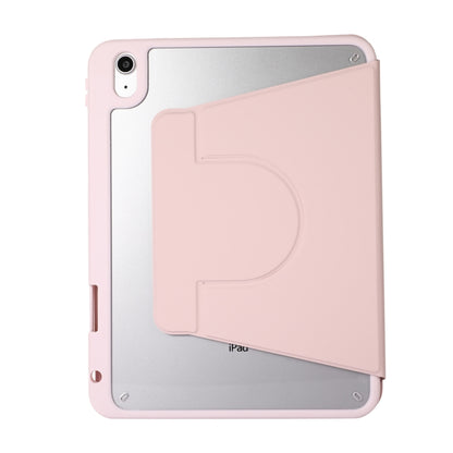 2 in 1 Acrylic Split Rotating Leather Tablet Case For iPad 2025 / 2022(Pink) - iPad 2025 / 2022 Cases by buy2fix | Online Shopping UK | buy2fix