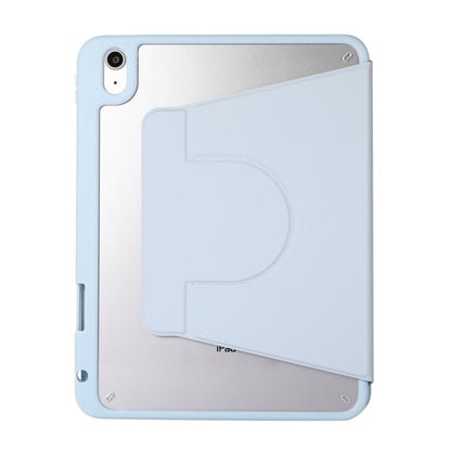 2 in 1 Acrylic Split Rotating Leather Tablet Case For iPad 2025 / 2022(Ice Blue) - iPad 2025 / 2022 Cases by buy2fix | Online Shopping UK | buy2fix