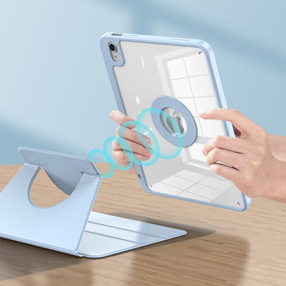 2 in 1 Acrylic Split Rotating Leather Tablet Case For iPad 2025 / 2022(Grey) - iPad 2025 / 2022 Cases by buy2fix | Online Shopping UK | buy2fix